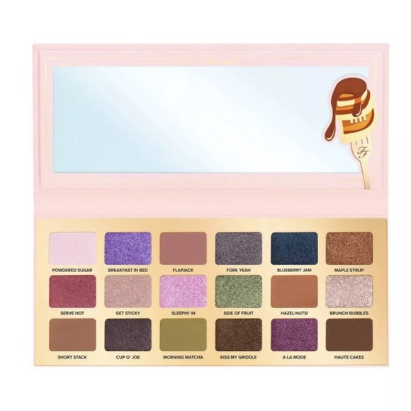 Too Faced Maple Syrup Pancakes Eye Shadow Palette18 Limited Edition
Shades new - Picture 1 of 6